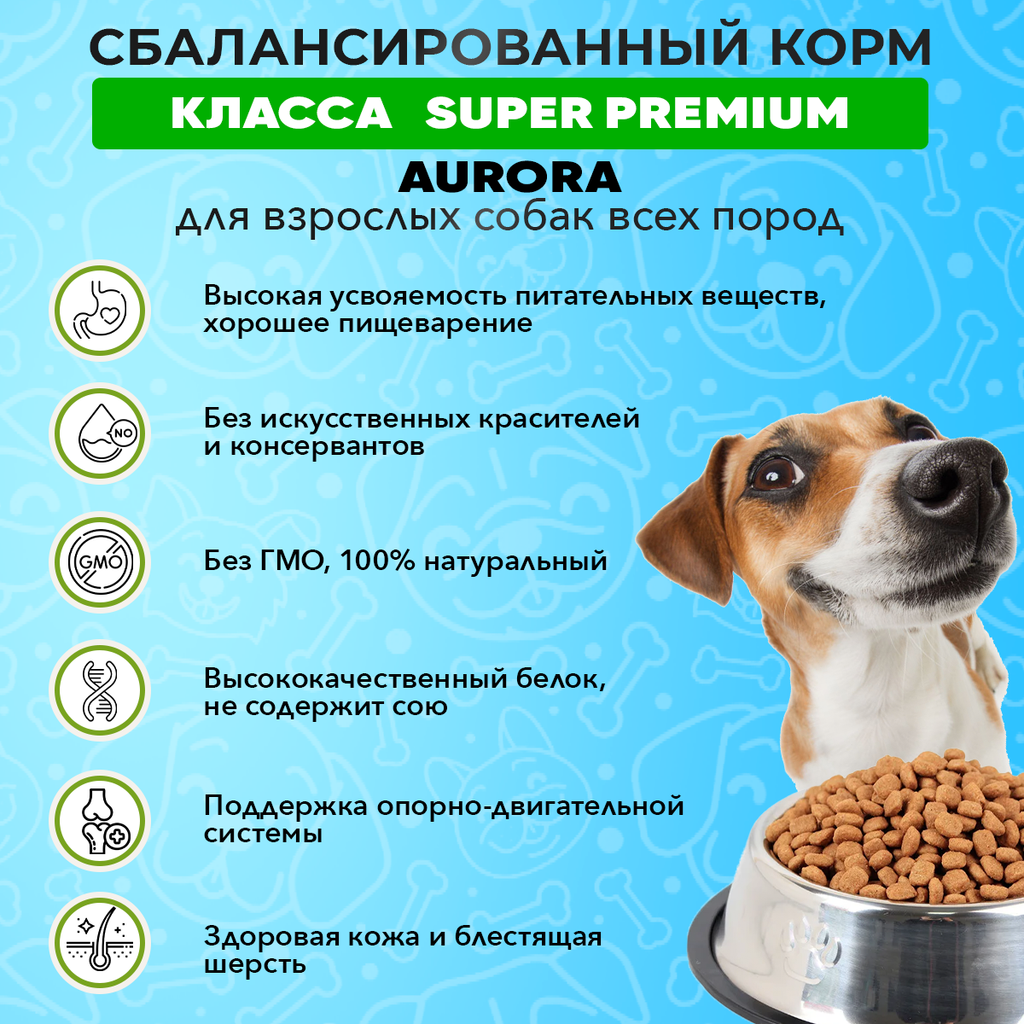 Корм для собак ACARI CIAR AURORA TEST